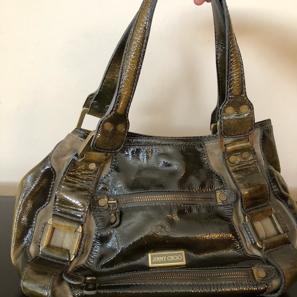 💯 Authentic Jimmy Choo Mahala shoulder bag